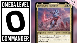 Omega Level Commander  Baylen the Haymaker  Powerful Budget Deck  EDH  MTG [upl. by Eyks149]