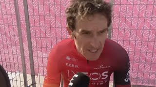 GERAINT THOMAS  INTERVIEW  STAGE 14  GIRO D ITALY 2024 [upl. by Marva]