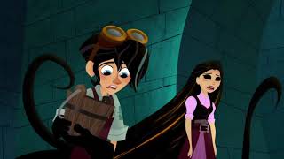 Tangled Series Rapunzel saves Varians Dad Dutch Fandub [upl. by Ziwot]