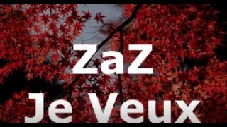 ZAZ  Je Veux Lyrics [upl. by Stelu]