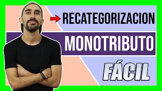 RECATEGORIZACION Monotributo 2023 🚀 GUÍA Paso a Paso  Ejemplo REAL 🔥 [upl. by Nauqed]