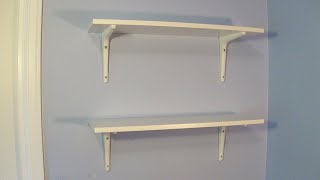 How to Install Wall Shelves [upl. by Esinaj]