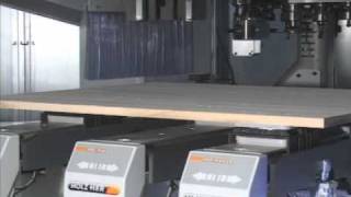 HolzHer ProMaster 7123 CNC Standard Factory Video [upl. by Eikcor]