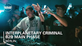 Interplanetary Criminal b2b Main Phase  Boiler Room Festival Berlin SYSTEM [upl. by Tristan891]