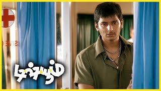 Dishyum Tamil Movie  Sandhya meets with a horrible accident  Jiiva  Sandhya  Pakru  Nassar [upl. by Jeaz]