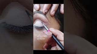 Full cut crease eye makeup tutorial viralvideo viralshort explore explorepage tranding [upl. by Rois38]