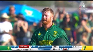 SA v AUS 4th ODI  Klassy Klaasens Incredible 174 off 83  Highlights [upl. by Ymme]