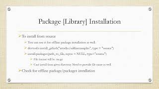 Install R Packages Without Internet 42 [upl. by Merla944]