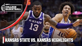 Kansas State Wildcats vs Kansas Jayhawks  Full Game Highlights [upl. by Aihsetan]