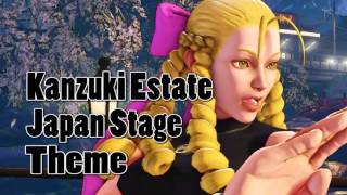 STREET FIGHTER 5  Kanzuki Estate Japan Stage THEME BGM [upl. by Cynth]