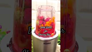 Detox Water for Glowing Skin 😍 detoxjuice viralvideo short beetroot juice [upl. by Nimar]