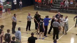 WATCH Fight breaks out at FarragutWilliam Blount basketball game [upl. by Manolo374]