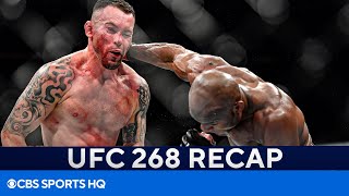 Kamaru Usman Wins Brutal Battle vs Colby Covington  FULL UFC 268 Recap  CBS Sports HQ [upl. by Suelo]