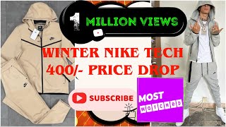 Winter Nike Tech 400 price drop🔥ytshorts youtubeshorts viralvideo shorts niketechfleece [upl. by Femmine313]