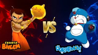 Chota bheem vs Doraemon  Epic fight [upl. by Ennair794]