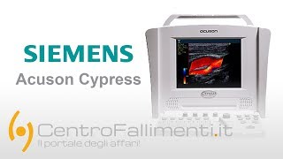 Siemens Acuson Cypress  CentroFallimentiit [upl. by Anikas]