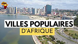 20 VILLES LES PLUS POPULAIRES DAFRIQUE [upl. by Verne]