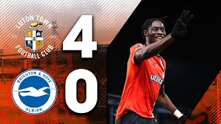 Luton 40 Brighton  WHAT A NIGHT 🔥  Premier League Highlights [upl. by Jed569]