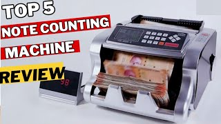 Best note counting machine in India 2024  Top 4 Cash counting machine [upl. by Ellecrag]