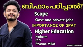 BPharm Scope and Jobs In Malayalam Higher Studies After Bpharm India Govt Jobs in India [upl. by Mita]