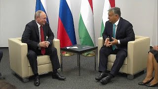 Orban trotzt Brüssel und trifft Putin [upl. by Buchanan728]