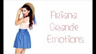 Ariana Grande  Emotions lyrics [upl. by Bremser]