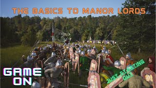 How To Get Started In Manor Lords ♦ Survival Guide Part 1 Tutorial Series [upl. by Saks]