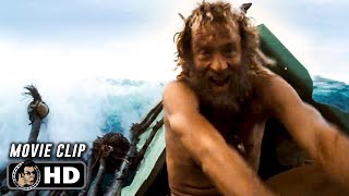 CAST AWAY Clip  quotSetting Sailquot 2000 Tom Hanks [upl. by Lorain]