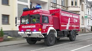 Großbrand Adenau Einsatzfahrten Feuerwehr amp Rettungsdienst [upl. by Telfer]