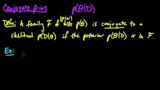 ML 74 Conjugate priors [upl. by Yneffit]