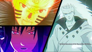 NARUTO STORM 4 Madara evolves into Rikudou Sennin Six Paths Sage Mode [upl. by Idner369]