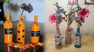 What Can You Make With Glass Bottles [upl. by Aitnom]