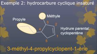 Section 21b  Nomenclature des hydrocarbures insaturés et cycliques [upl. by Erdnaet224]