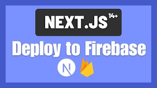 How to deploy Next js app to Firebase [upl. by Wilbert]