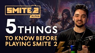 SMITE 2 5 Things to know before playing SMITE 2 [upl. by Hamlen]