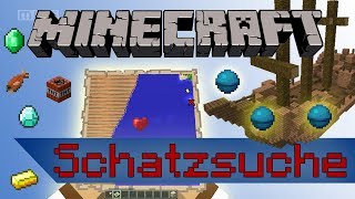 Minecraft Schatzkarte  Herz des Meeres finden  Wie geht was 12 [upl. by Yeleek]