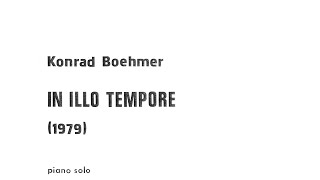 Konrad Boehmer  In illo tempore 1979 with score [upl. by Burleigh86]