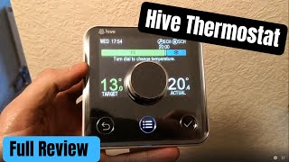 Hive smart thermostat amp App [upl. by Dremann]