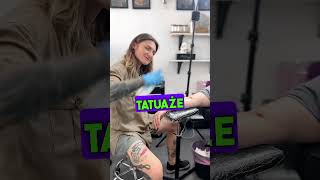 Pianka do tatuażu 😱 tatuaż tatuaże tattooartist tattooideas tattoos tutorial viral fypシ [upl. by Ches]