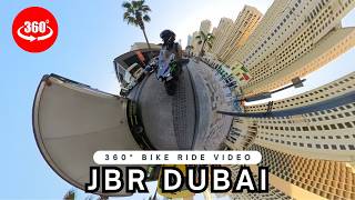 6am Bike Ride In Dubai 4K 360° VR Video [upl. by Ahsitel180]