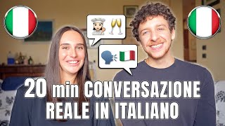 Conversazione Naturale in Italiano sub ITA  Imparare l’Italiano [upl. by Yrak]