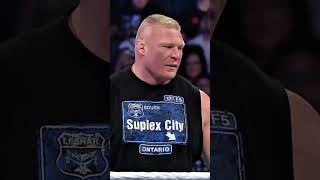 Brock Lesnar interference Roman Reigns amp Dean Ambrose Match2016 😱 shorts [upl. by Ytinirt475]