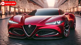 ALL NEW 2025 ALFA ROMEO ALFETTA REVEALED  FIRST LOOK [upl. by Moureaux]