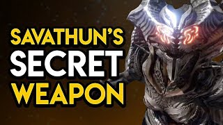 Destiny 2  SAVATHUNS SECRET WEAPON Oryxs Secret Vex Portal MORE [upl. by Annayrb104]