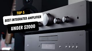 ✅ Top 5 Best Integrated Amplifier Under 2000  Best Integrated Amplifier  2023 Buying Guide [upl. by Garek184]