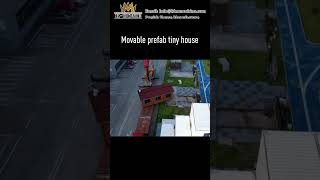 Movable Prefab Tiny House  Smart house  Prefab Cabin Kits [upl. by Karilynn]