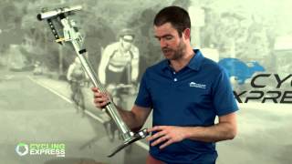 Topeak JoeBlow XO Floor Pump  Cycling Express Review  5D [upl. by Ynove]