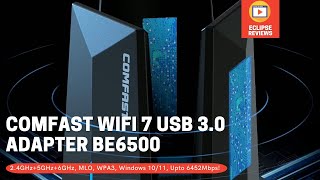 Unboxing Comfast Wifi 7 USB 30 Adapter BE6500 [upl. by Reh358]