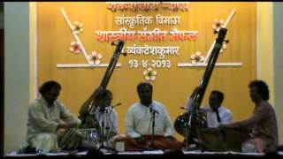 Venkatesh Kumar Raag  Darbari Kanada [upl. by Arykahs857]