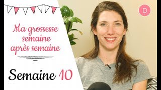 10ème semaine de grossesse – Les boissons pendant la grossesse [upl. by Ahsonek]